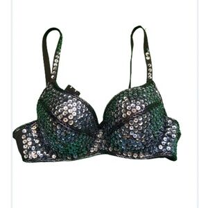 Sequin Bra Top